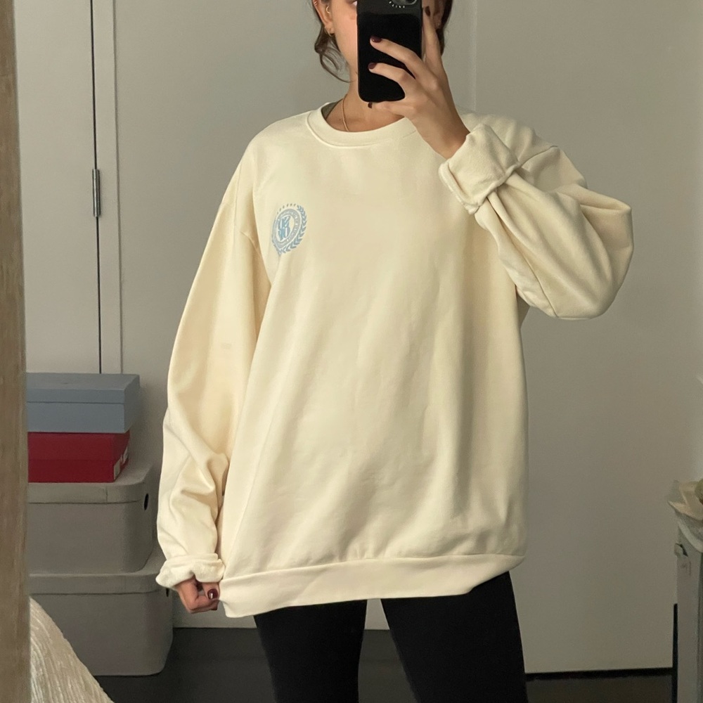 Oversized SOOF crewneck sweatshirt